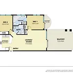 City Haven, 2Bed, 2Bath, Parking, Balcony
