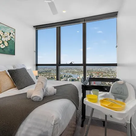 Apartment Sky High Zen At Queens Wharf Level 59 *