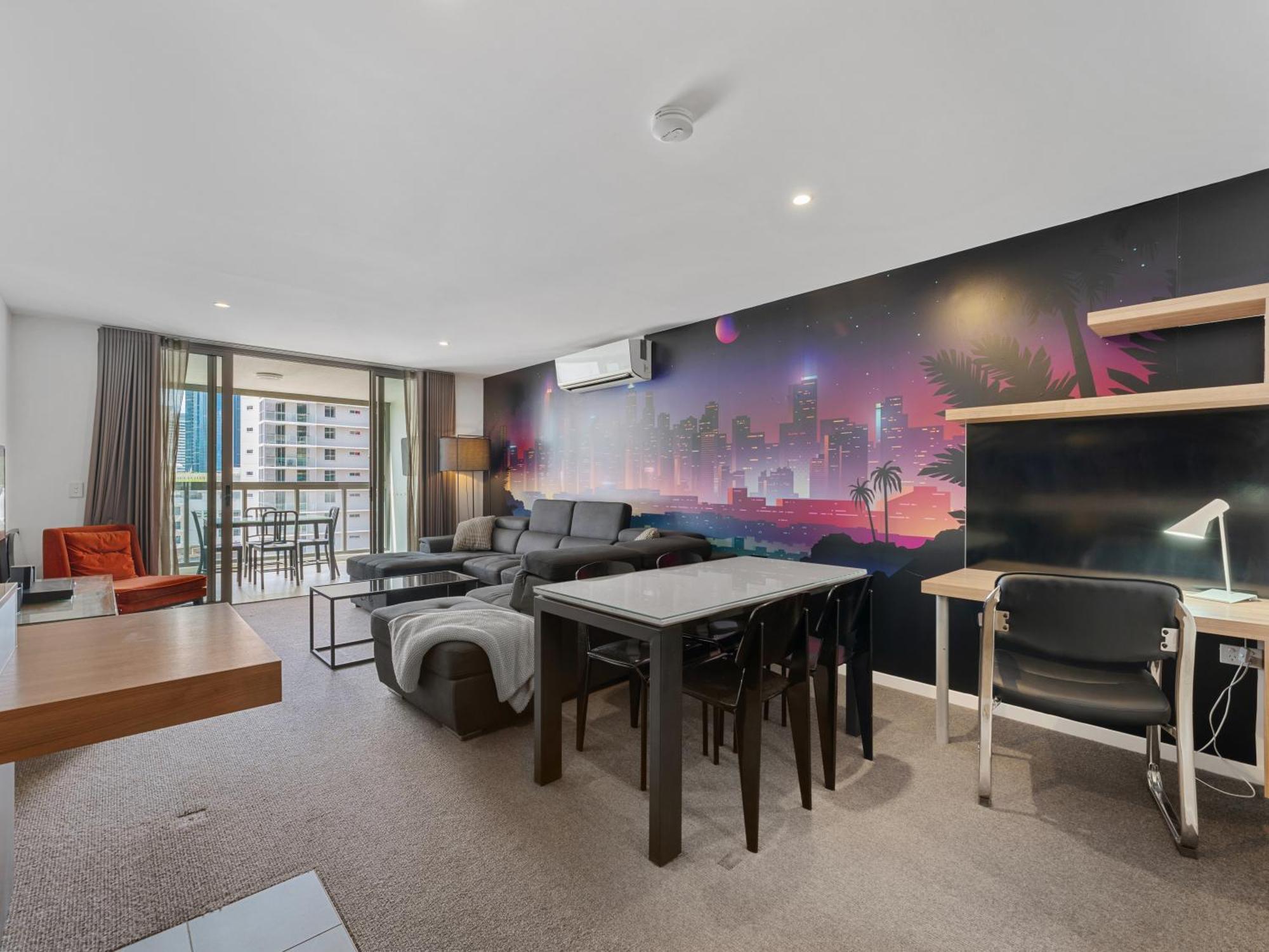 Discover Urban Bliss In Our 1-bedroom King Bed Apartment! Views And Cultural Gems Apartment Brisbane