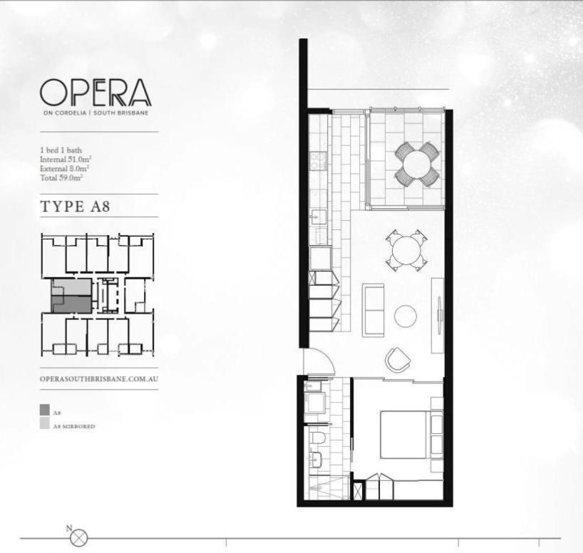 Apartment Stylish 1br W Infinite Pool In South