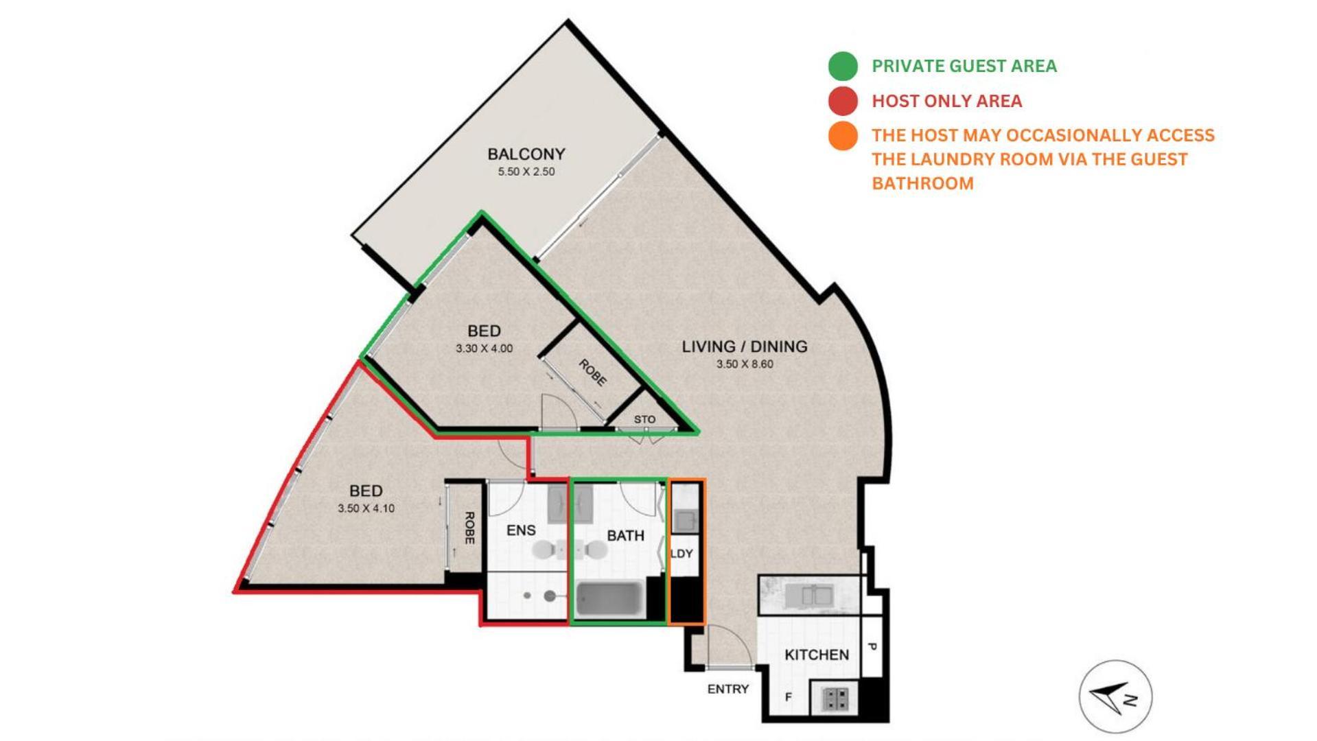 Homestay Private Cbd Bedroom In A Shared On River