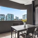 Luxe Newstead Pad With 65-Inch Tv, Balcony, Pool And Gym