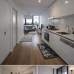 Sky Risen Cozy Bedroom With Bathroom