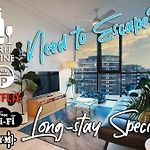 2Br Night Life -Pool -2Car Parking-Rooftop-Intercom
