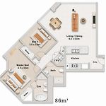 Ryeva Stays With Free Parking, Pool, Sauna, Gym & River Views