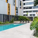 Chic Inner-City Pad: Pool Views & Alfresco Dining
