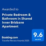 Private Bedroom & Bathroom In Shared Inner