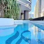 Serene 1bed Sofa Bed With Pool & River Views At Qwr Brisbane
