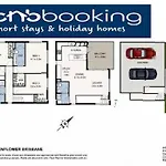 Park Ave Retreat - 3 Carparks, Wifi, Bbq, King Bed