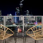 Tranquil River-View 2-Bedroom High-Rise Apartment