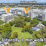 1 Min Walk To Mall Modern Apt With Balcony And Pool