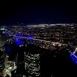 Sky-High Landmark River & Bay View 2Br Cbd Free P