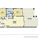 Southbank Garden Apt 2Bed, 2Bath