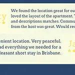 Park Ave Retreat - 3 Carparks, Wifi, Bbq, King Bed Brisbane