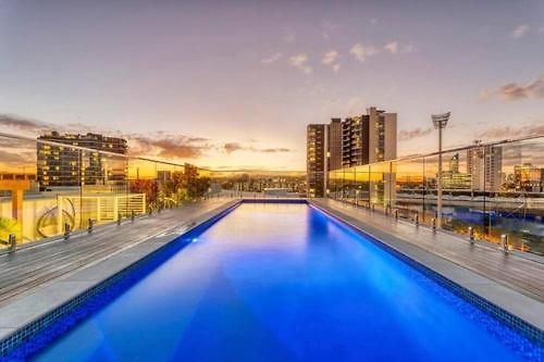 Inner 1 Bedroom With Rooftop Pool And Parking - Serain Residences Apartment Brisbane