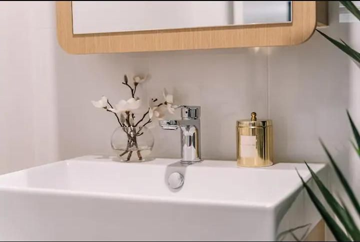 Modern Compact Separate Bathroom Apartment *