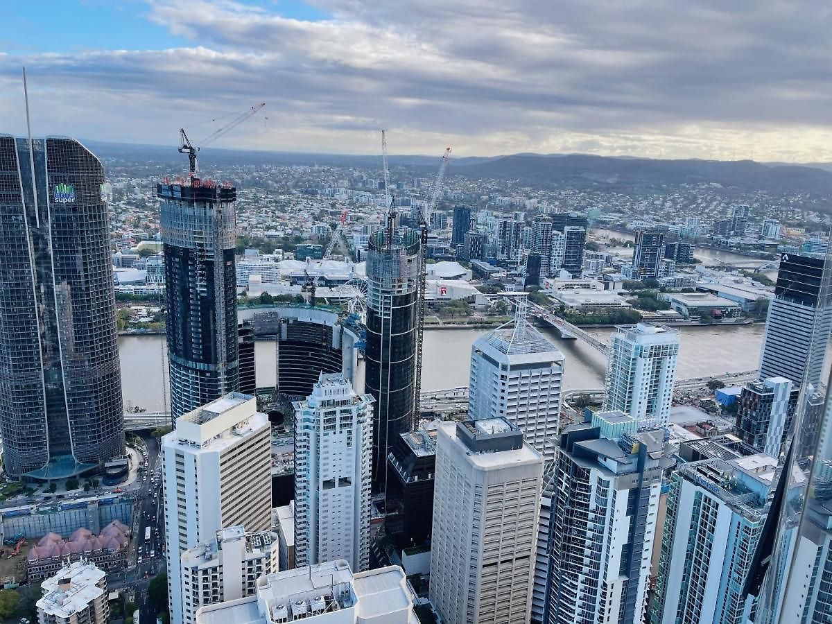 Skyline View High Floor 2br With Sofa Bed And Free Parking Apartment Brisbane