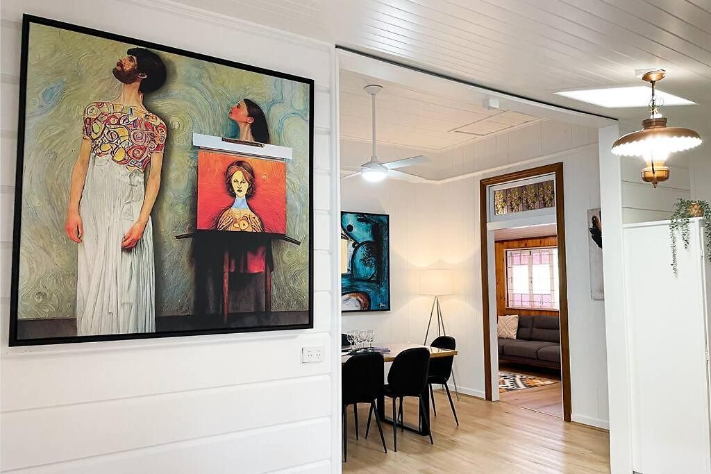 Heritage 5br - Minutes Walk To Cbd&south Bank, 3 Parking Holiday home