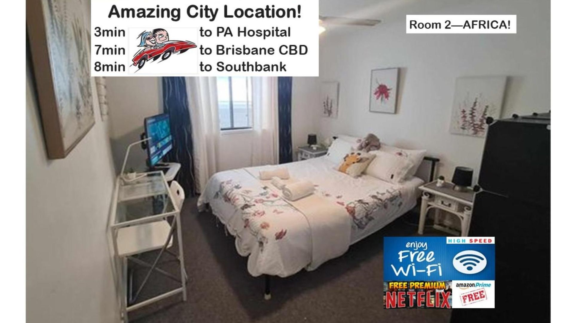 Amazing Location-private In A Share House-2 Available!! Homestay Brisbane