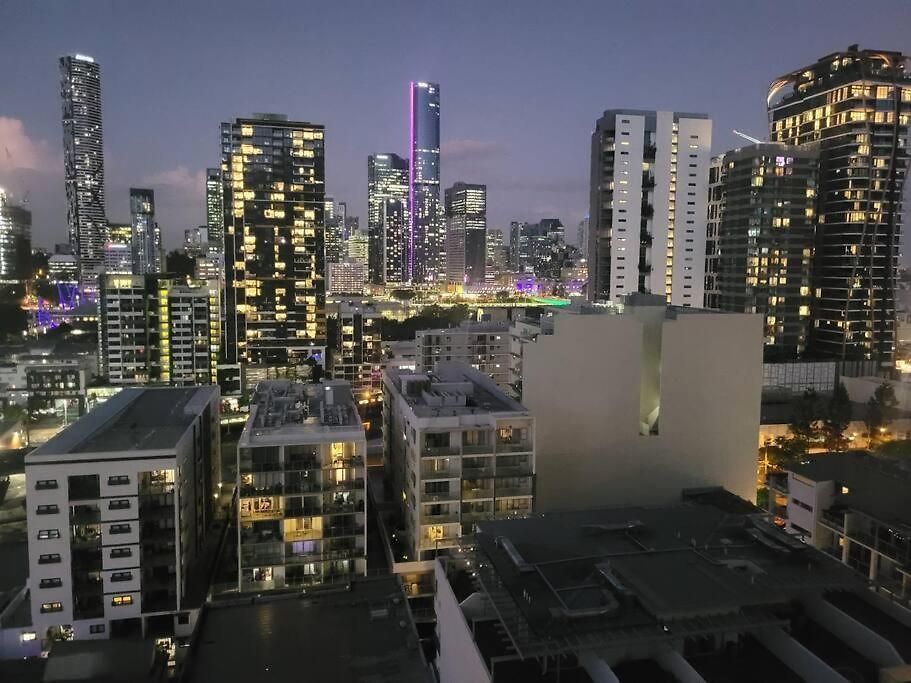 Apartment Spectacular Views, King Bd Single Bed & Parking Brisbane