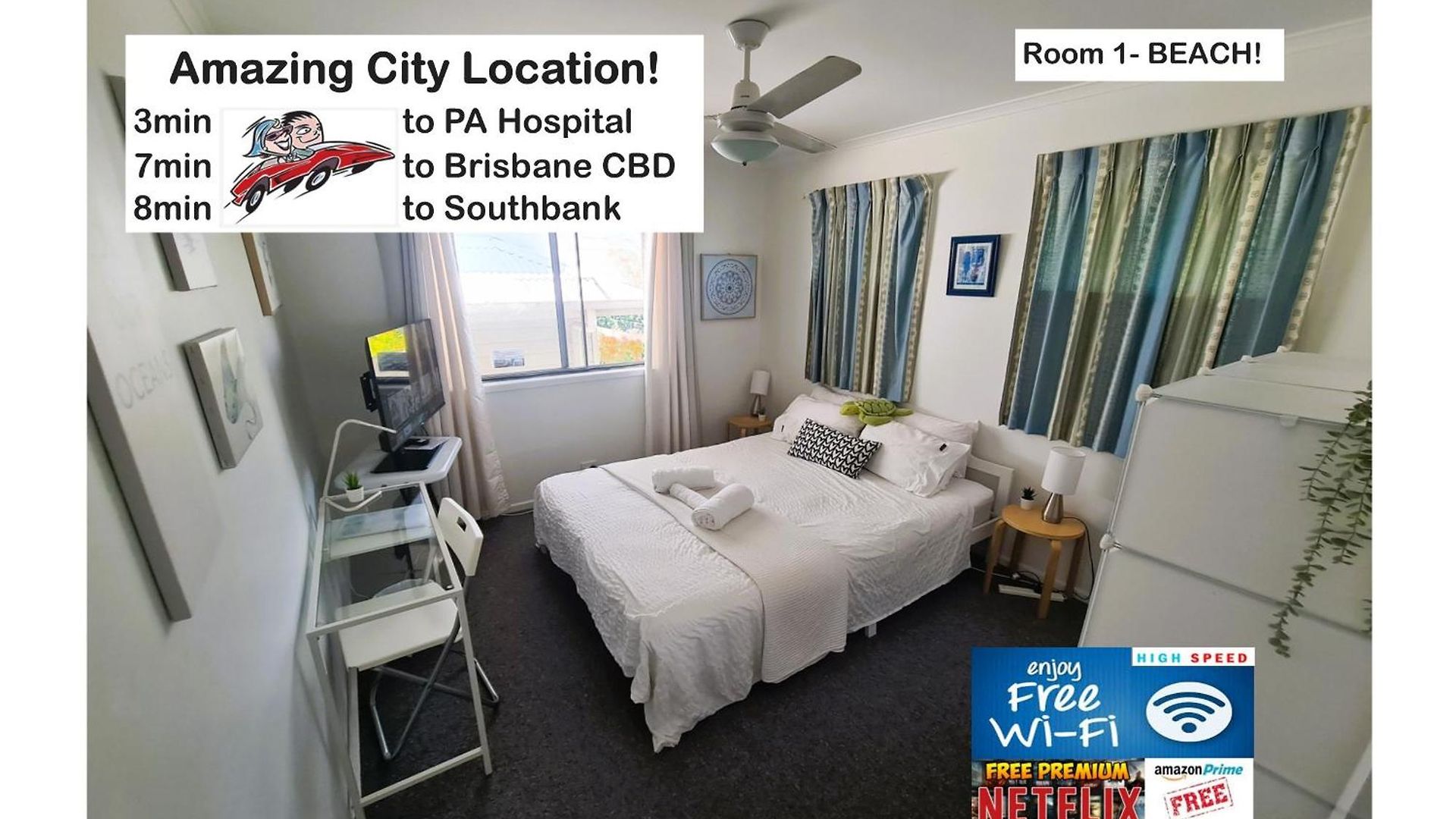 Amazing Location-private In A Share House-2 Available!! Homestay