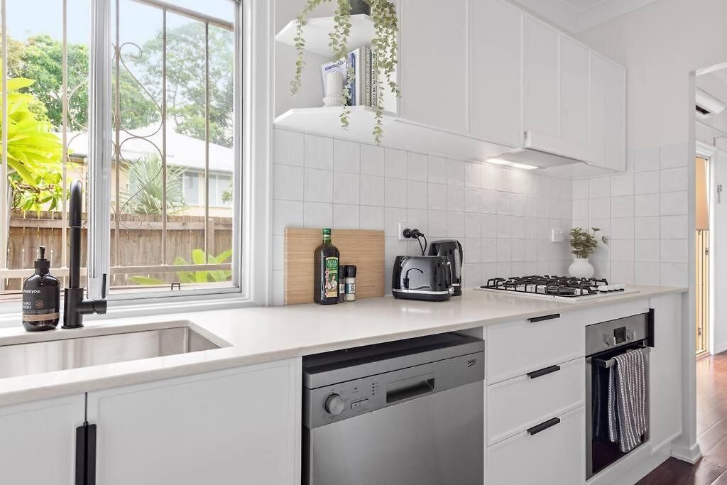 Apartment Quiet & Bright Art Deco By New Farm Park *
