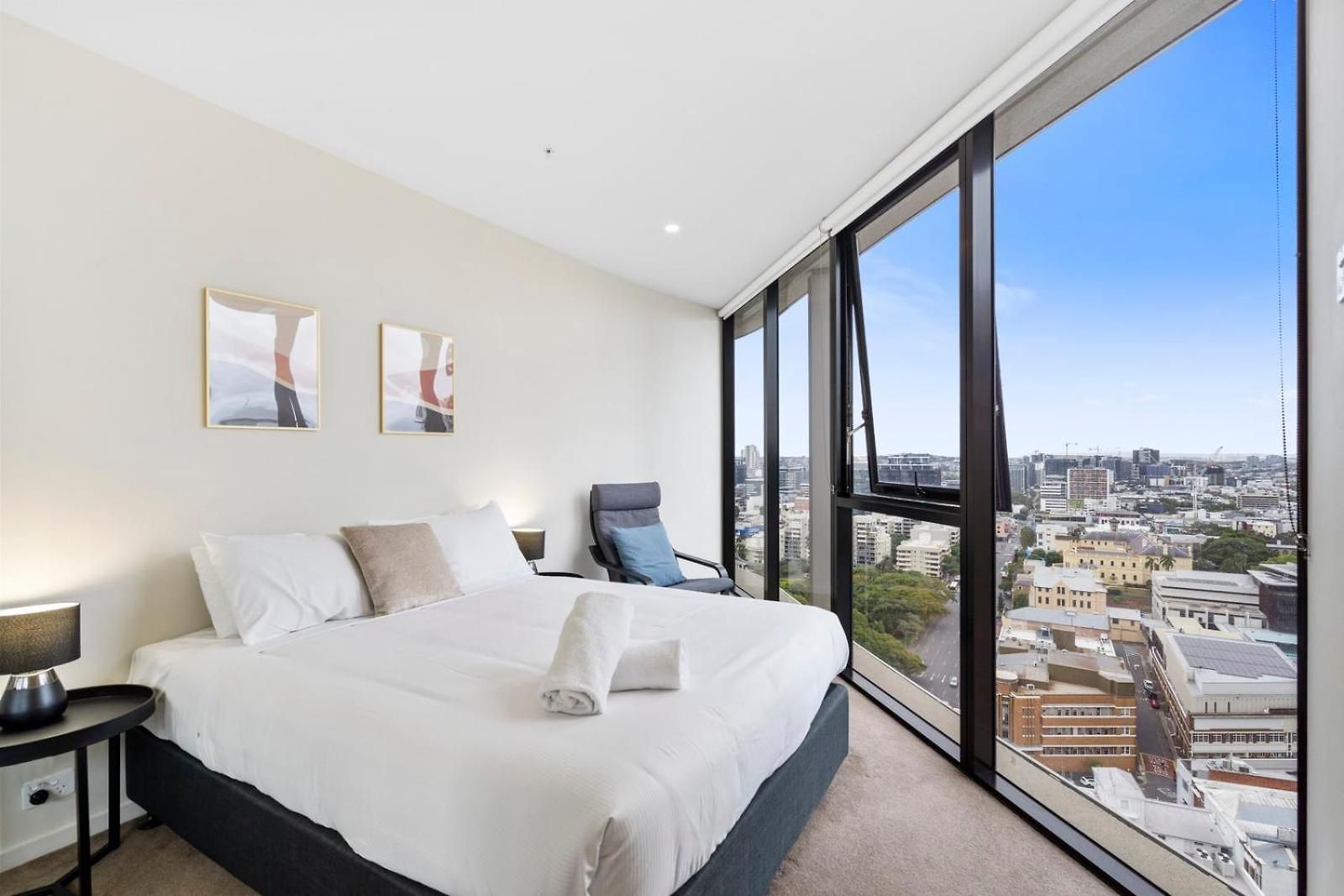 Apartment Story Bridge & River View 2 Bedroom With Car Park Brisbane