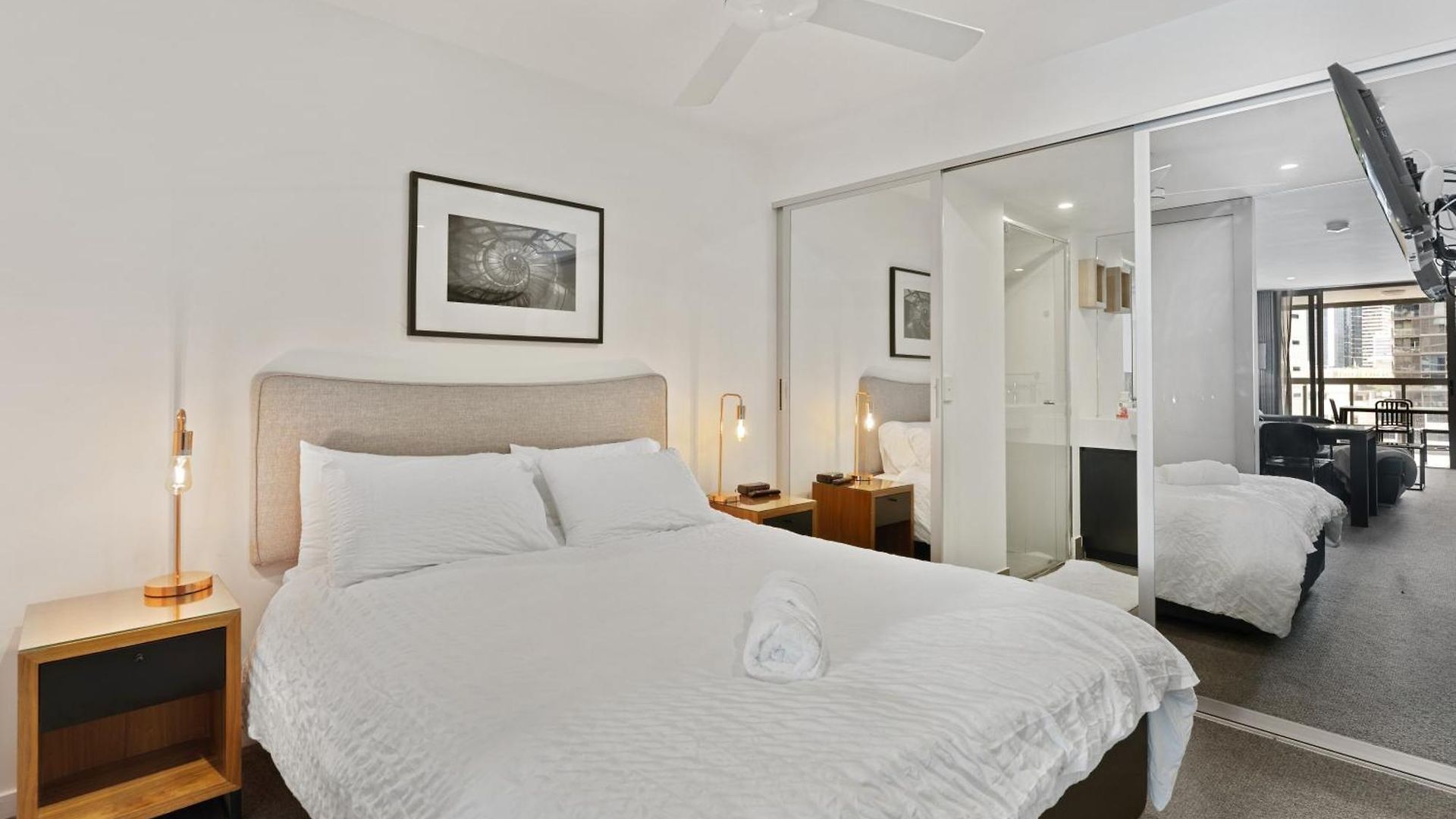Apartment Discover Urban Bliss In Our 1-bedroom King Bed Apartment! Views And Cultural Gems Brisbane