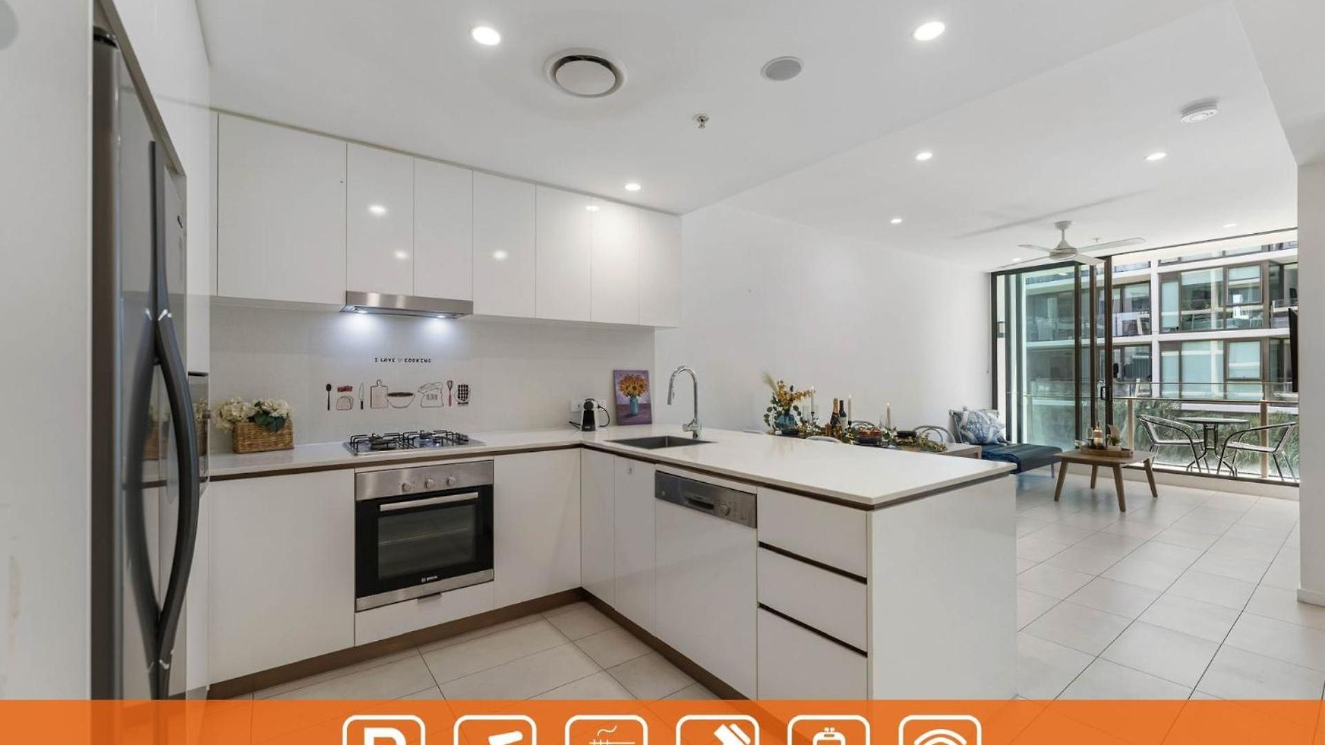 Apartment Modern 1-bdr W/ Free Car Park&fantastic Pool