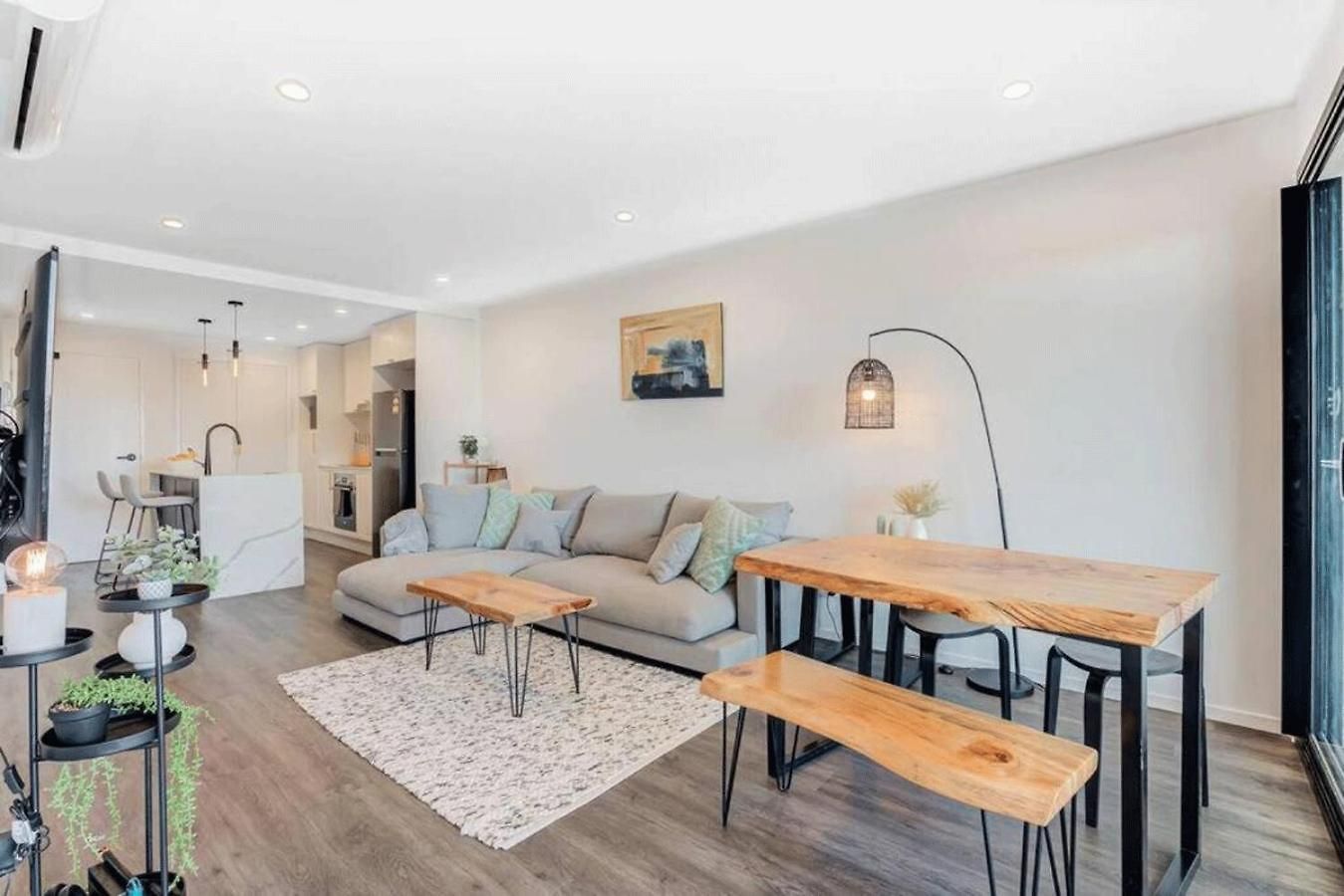 Apartment Modern 2-bed 2-bath - Walk To Hospital & Westfield *
