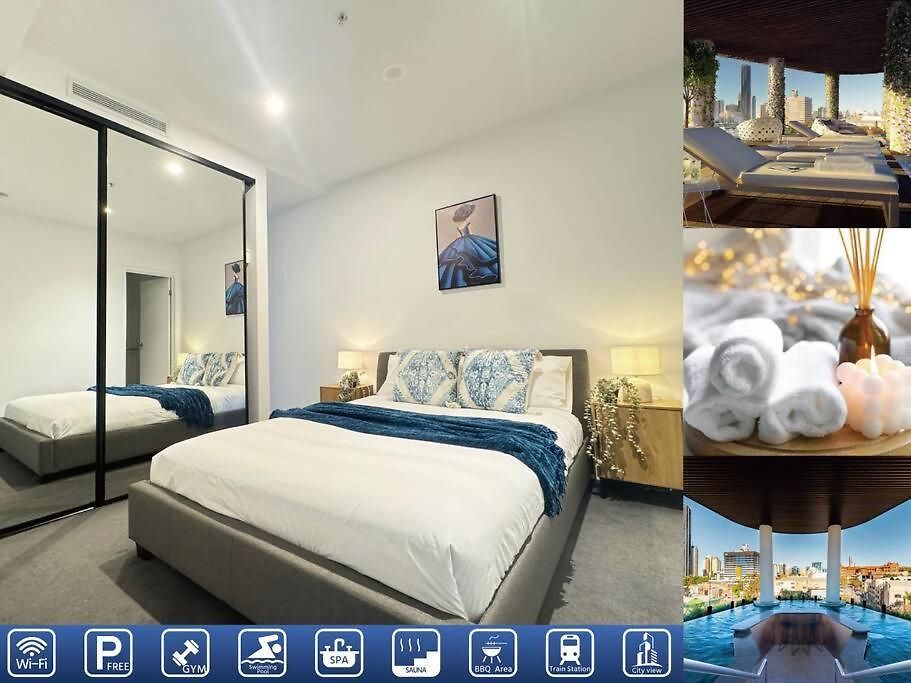 Deluxe 2bd With Infinity Pool Apartment Brisbane