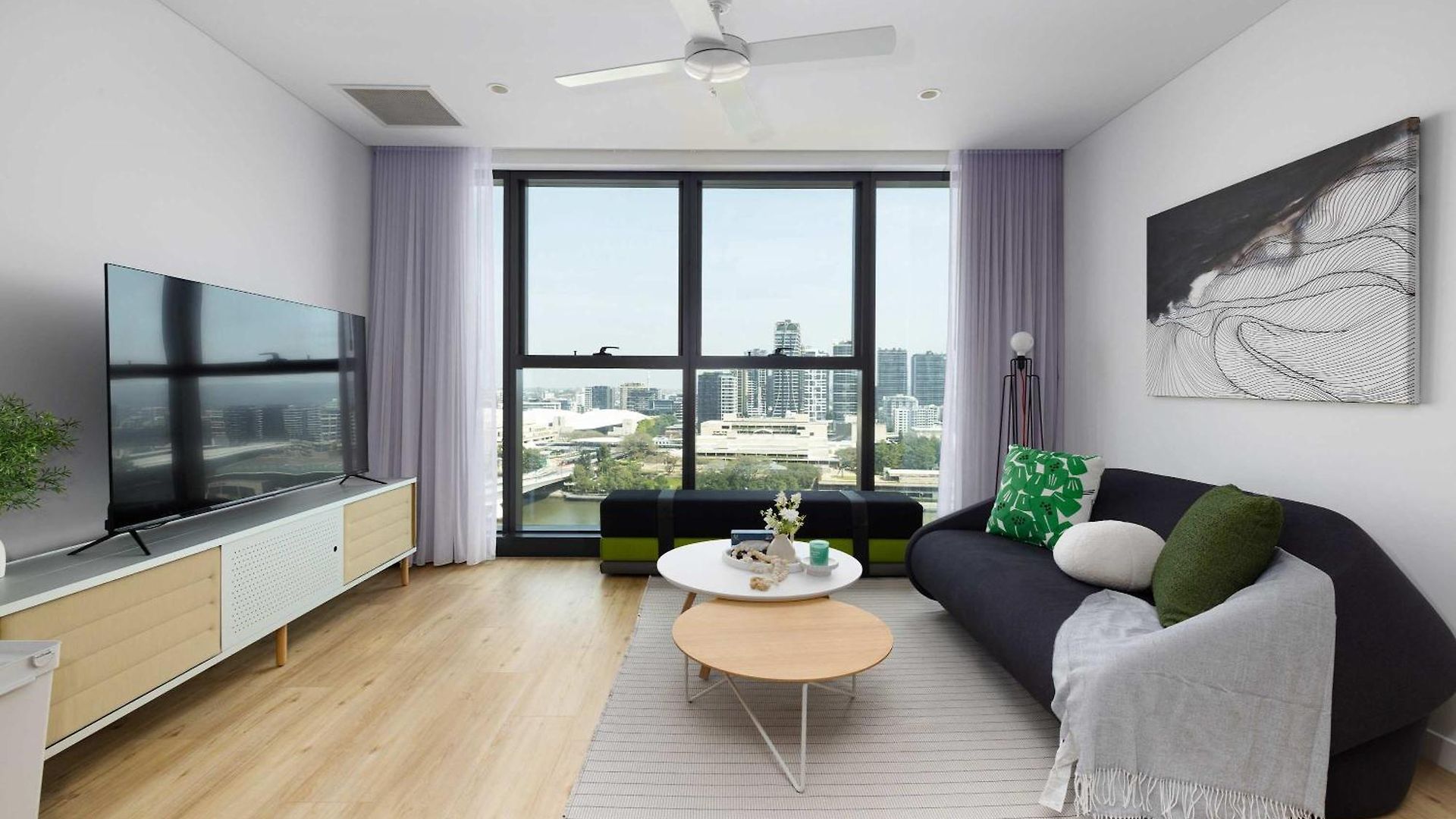 Luxury 1br In River Firework View Apartment *