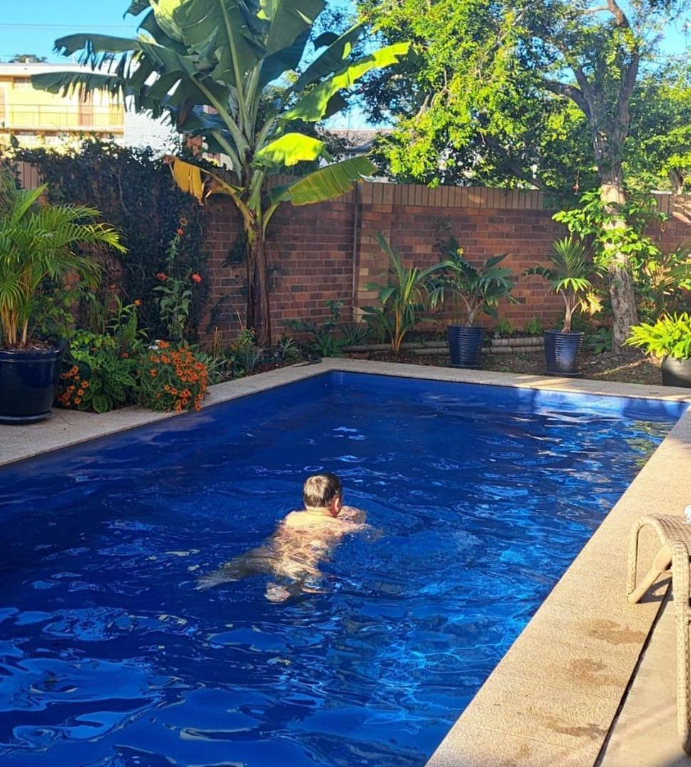 1960s Pool House - Hosted Bed & Breakfast Brisbane