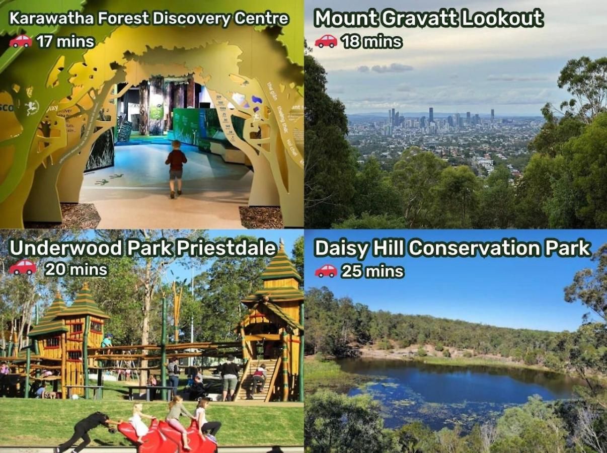 Holiday home Homy Spacious 4b2b W Parking Steps To Malls Dining Brisbane