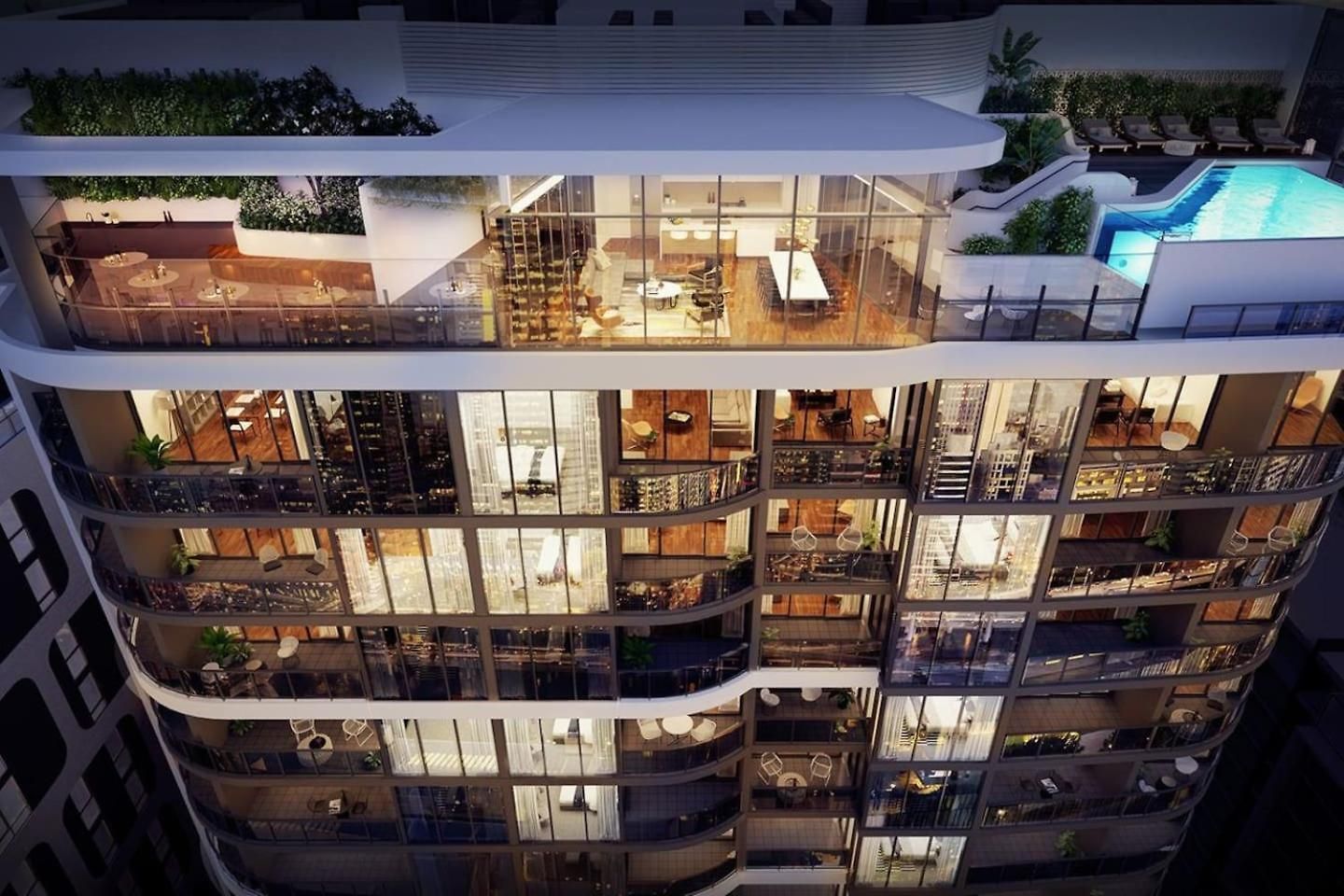 Apartment Southbank Exceptional View With Huge Balcony High Lvl Style Brisbane