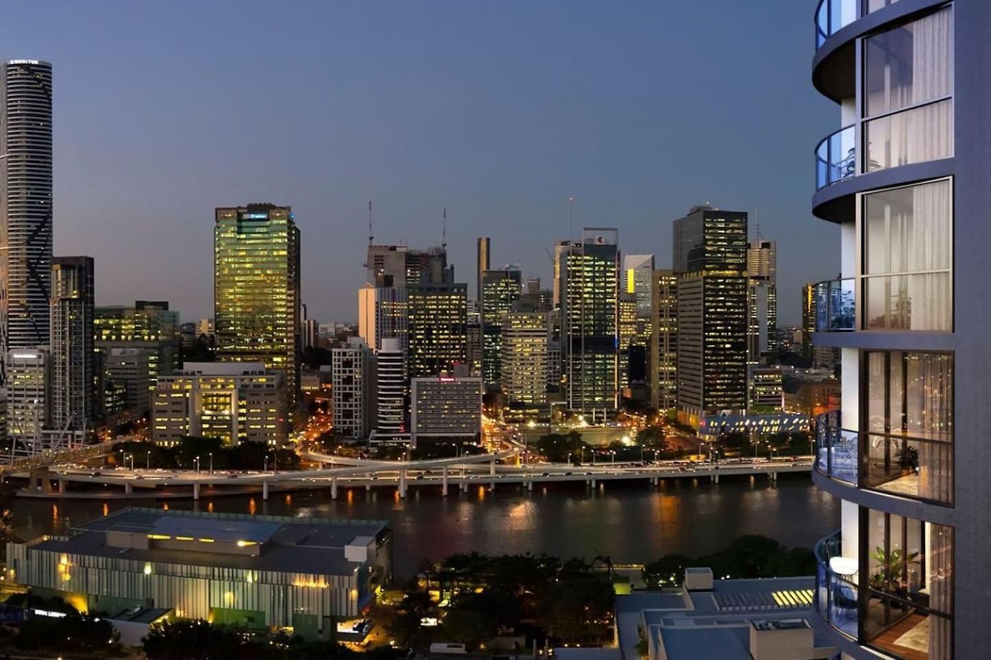 Southbank Exceptional View With Huge Balcony High Lvl Style Apartment Brisbane