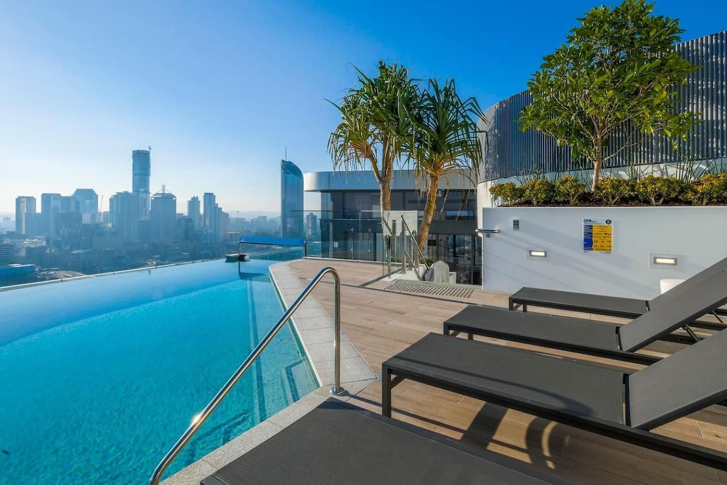 Apartment Southbank Exceptional View With Huge Balcony High Lvl Style Brisbane