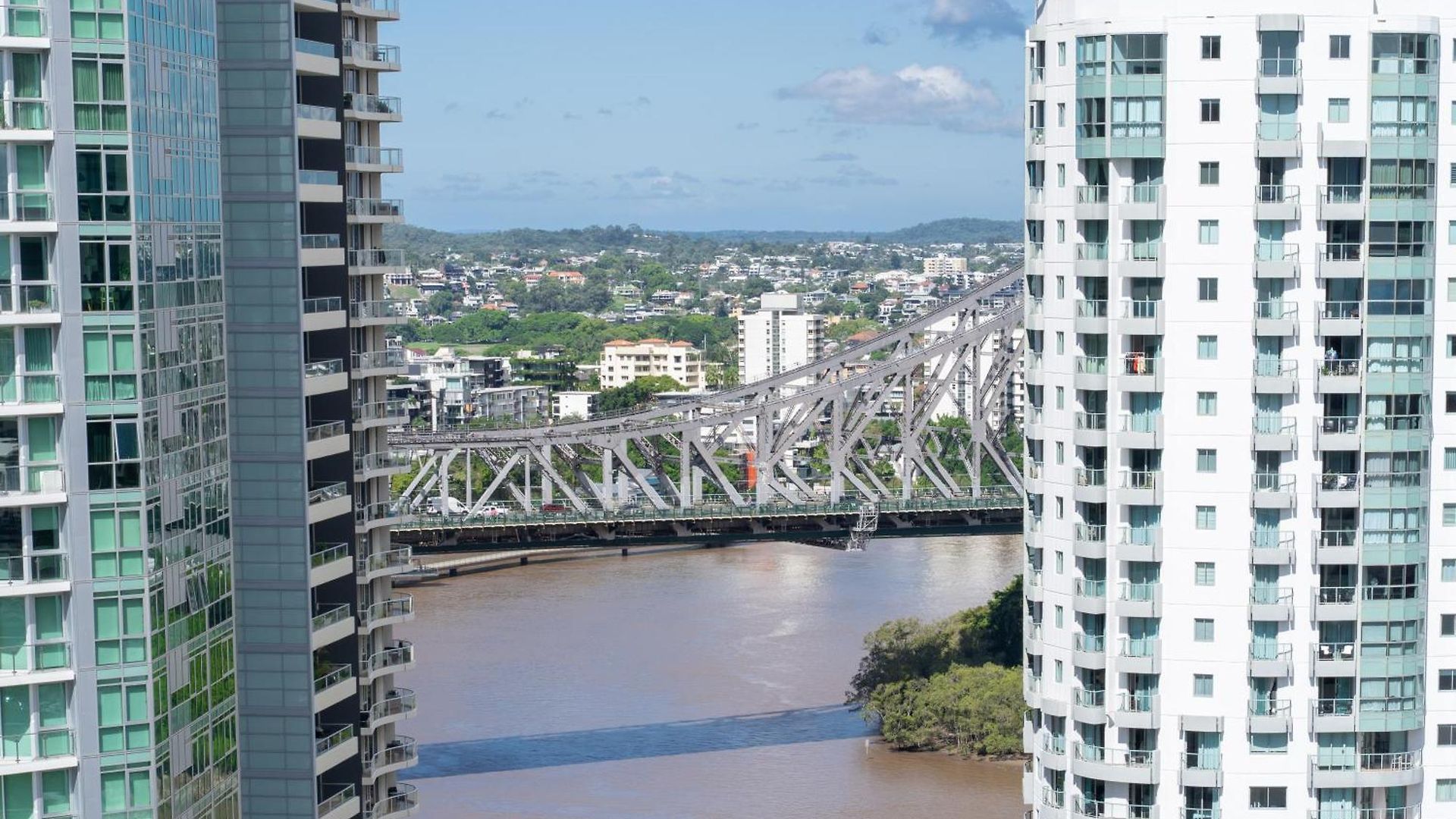 Apartment 1bed 1bath With Story Bridge And River Views, Parking, And Private Balcony M7 Brisbane