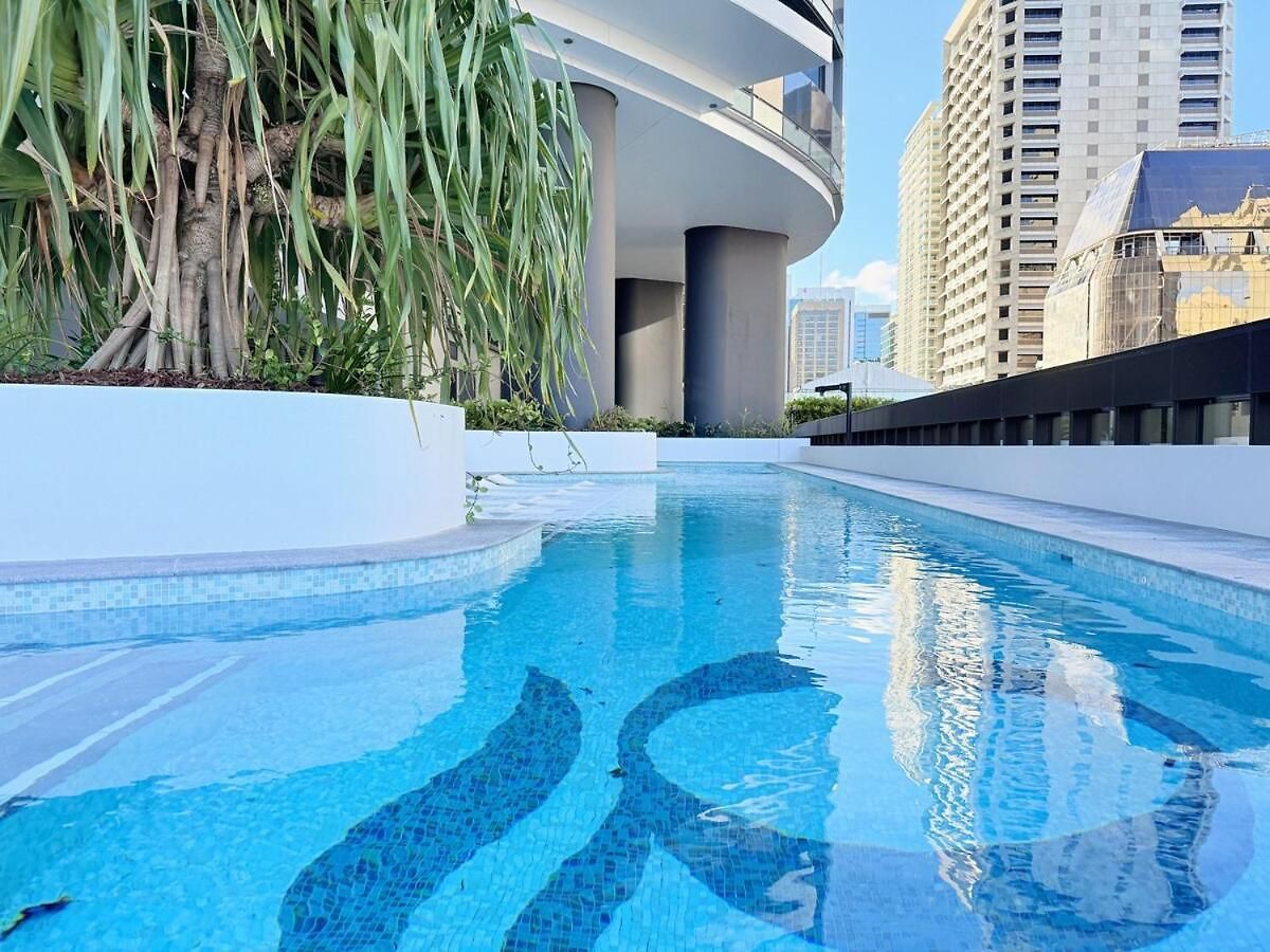 Serene 1bed Sofa Bed With Pool & River Views At Qwr Brisbane