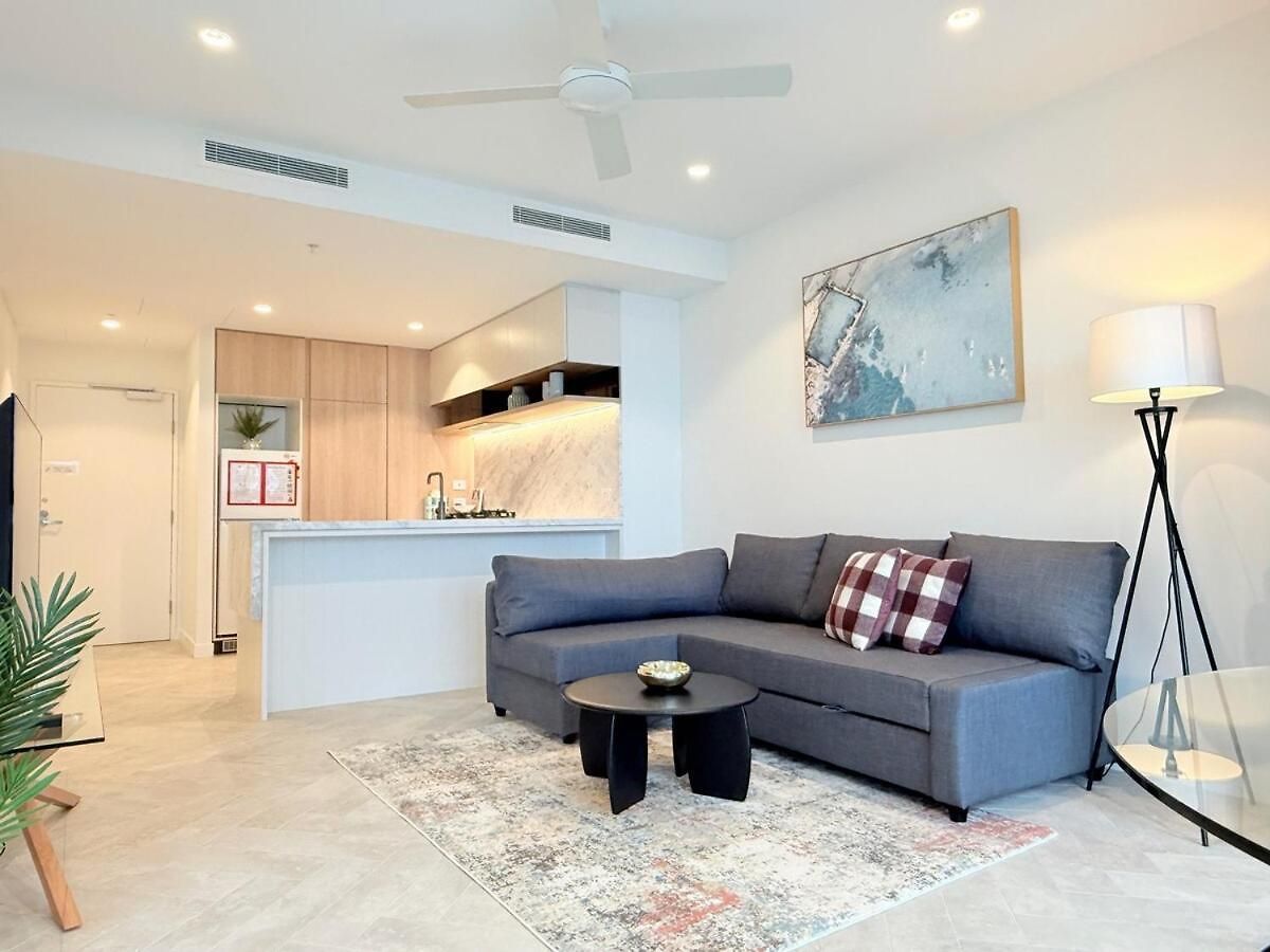 Apartment Chic 1 Bed And Sofa Bed With Views And Pool At Qwr Brisbane