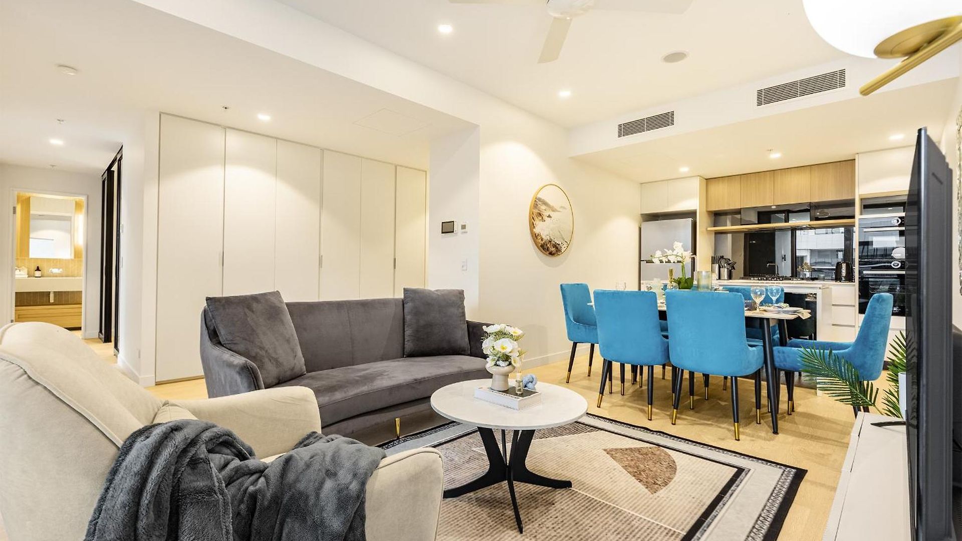 Apartment Sky Living & River Views In Queens Wharf Residences Brisbane