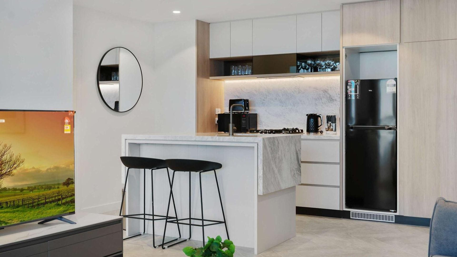 Modern Riverview Haven 1-bedroom Getaway