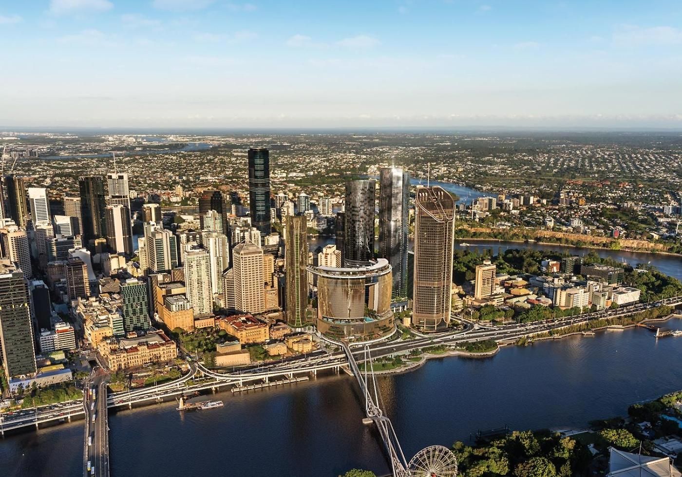 Apartment Sky High Zen At Queens Wharf Level 59