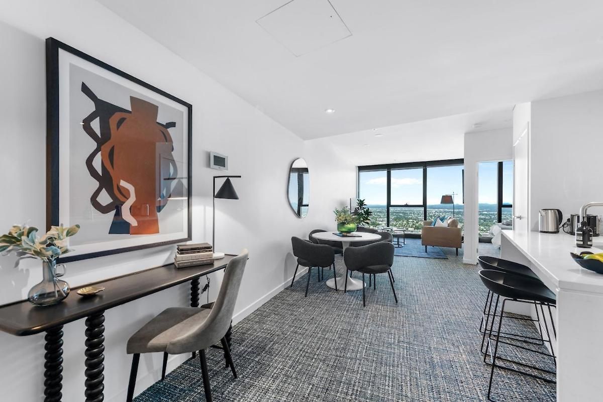 Apartment Skyrise Style - 1bed-1bath-1car-views - Cbd Brisbane