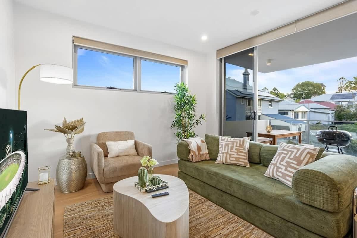 Apartment Modern 2br Near The Gabba & Bbq *