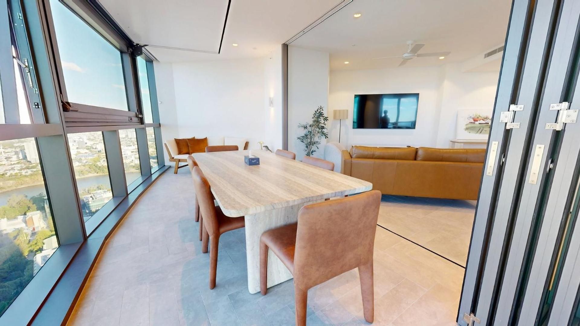 Brisbane Cbd 50F 270 Degree Skyview 3 Bedroom Apartment Incl 1 Carspace Brisbane