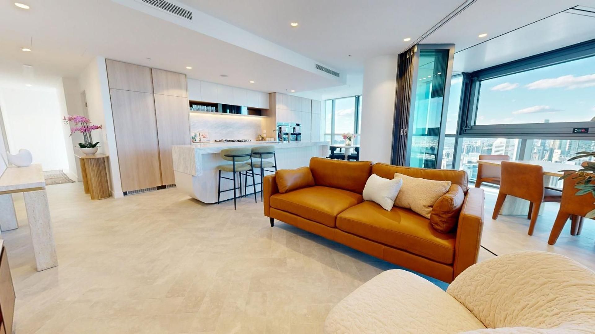 Brisbane Cbd 50F 270 Degree Skyview 3 Bedroom Apartment Incl 1 Carspace