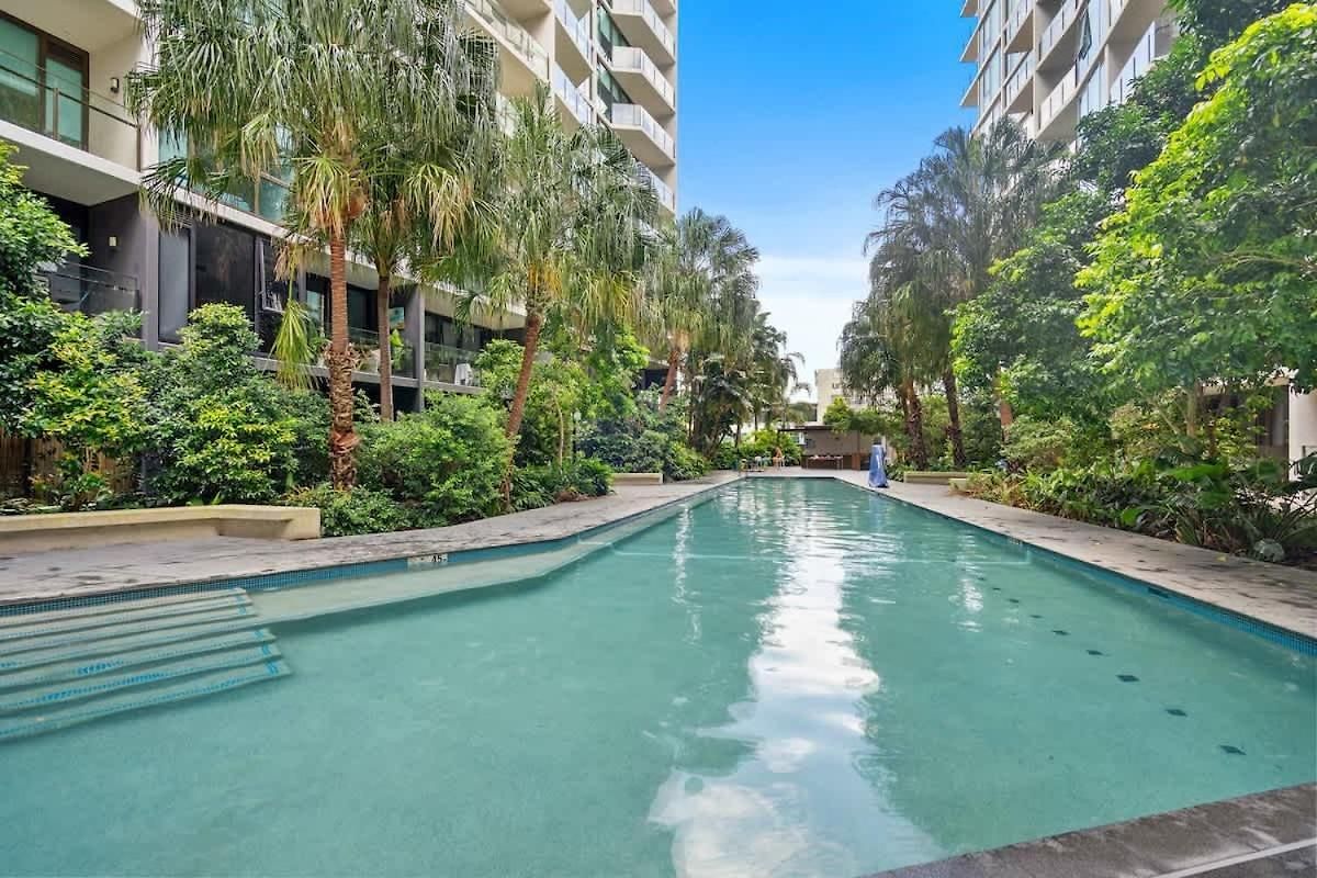 Capri - Executive 1br In Fortitude Valley Parking
