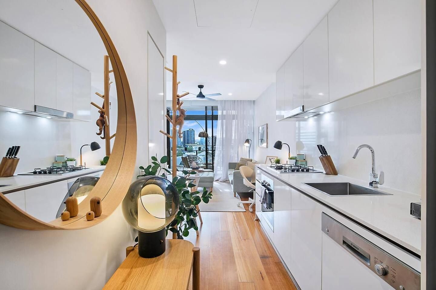 'sage Bloom' Elegant Newstead With Shared Pool Apartment Brisbane