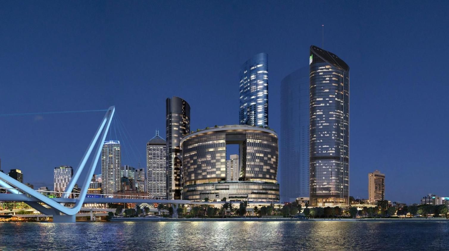 Apartment A Touch Of Class - 2bed-2bath-1car-balcony-views - Cbd Brisbane